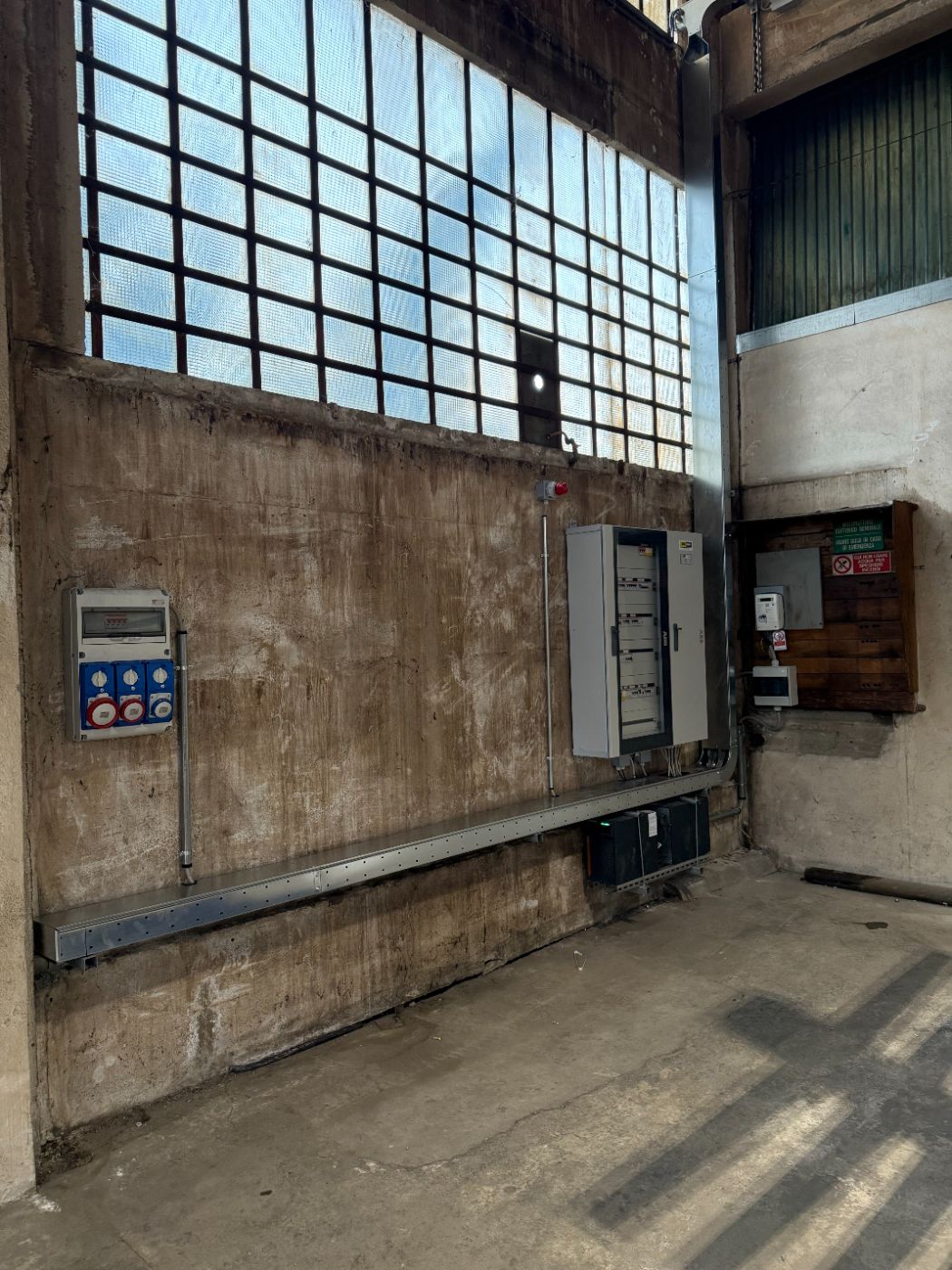 Quadro e prese di cantiere